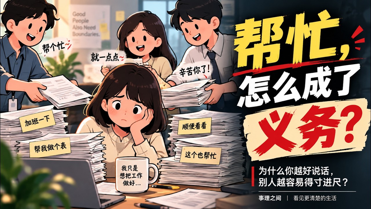 为什么你越好说话，别人越容易得寸进尺？